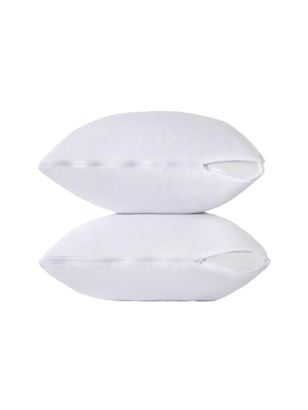 Pillow Protectors Feather-Proof White SQUARE 22x22” (2-pack)